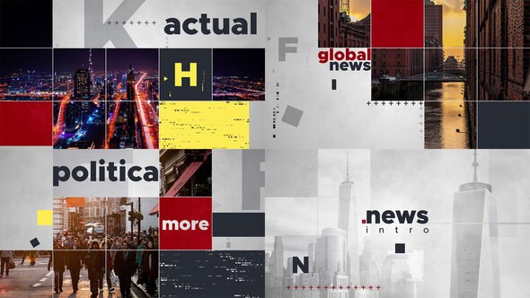 Videohive Global News Intro Broadcast-packages template preview