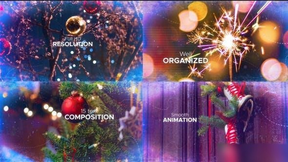 Videohive Amazing Christmas Slideshow Openers template preview