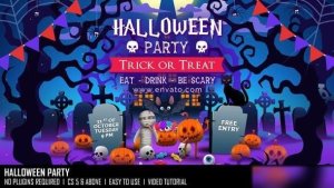 Videohive Halloween Party 47645451 Openers template preview