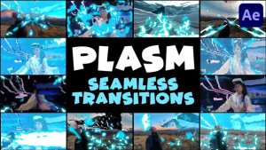 Videohive Plasma Seamless Transitions | After Effects Elements template preview