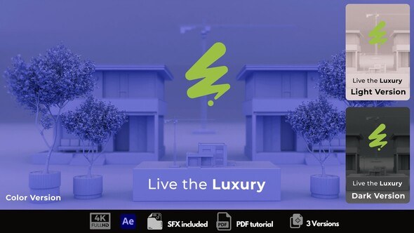 Videohive Luxury Real Estate 53812146 Logo Stings template preview