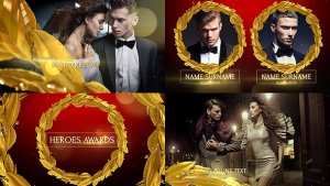 Heroes Awards Video Displays template preview