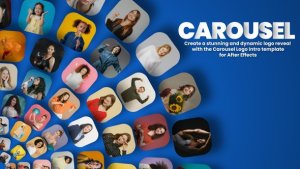 Videohive Minimal Carousel Logo Intro Elegant Opener Openers template preview