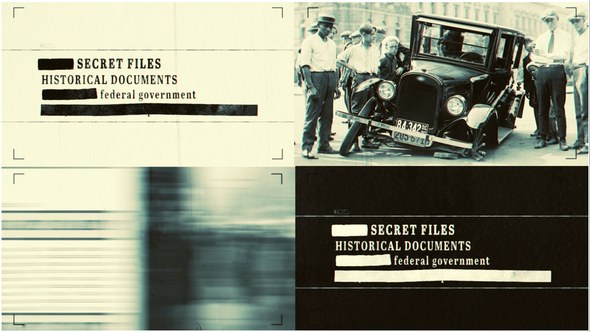 Videohive Microfilm Intro Openers template preview