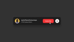 Videohive SUBB | Subscribe Button Elements template preview