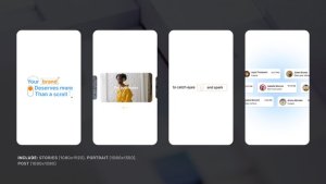 Videohive Vertical Brand Intro Openers template preview