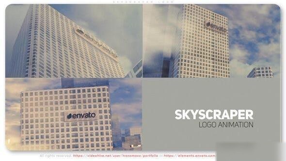 Videohive Skyscraper Logo Logo Stings template preview