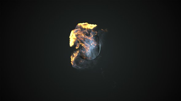 Videohive Elegant Fire Burst Logo Logo Stings template preview