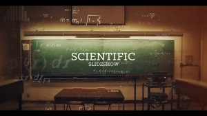 Videohive Science Slideshow Video Displays template preview
