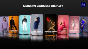 Videohive Modern Carousel Display | Carousel Product Promo | Carousel Portfolio Video Displays template preview