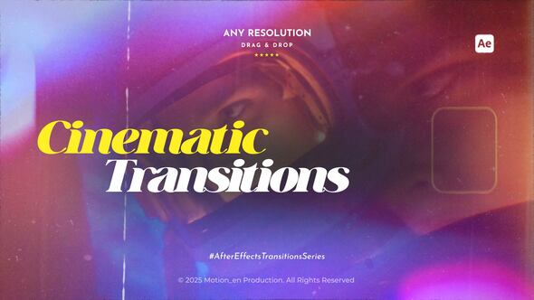 Videohive Cinematic Transitions 56930317 Elements template preview