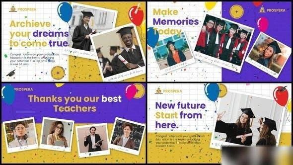 Videohive Graduation Day Slideshow Openers template preview