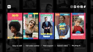 Videohive Street Wear Instagram Stories 45163788 Product Promo template preview
