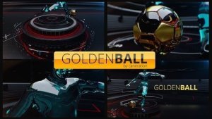 Videohive Golden Ball Football Opener Openers template preview