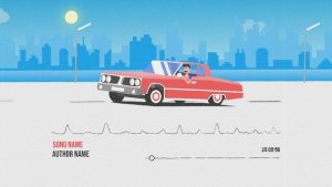 Videohive Car Music Visualizer Elements template preview