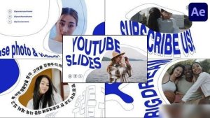 Videohive YouTube Liquid Scenes | After Effects Openers template preview
