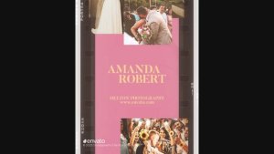 Videohive Wedding Day // Vertical Video Video Displays template preview