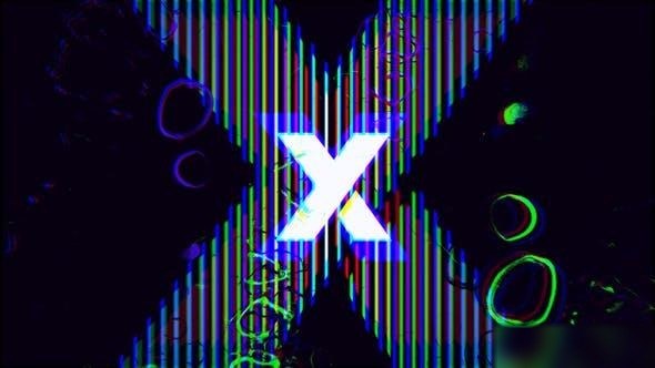 Videohive Fast Glitch Logo 45395504 Logo Stings template preview