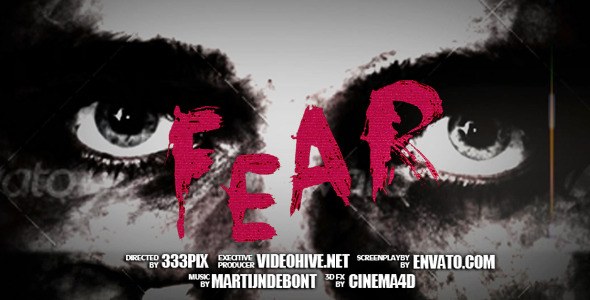 Videohive Fear Trailer Openers template preview