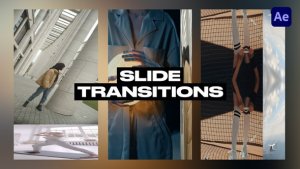 Videohive Vertical Slide Transitions 58718815 Elements template preview
