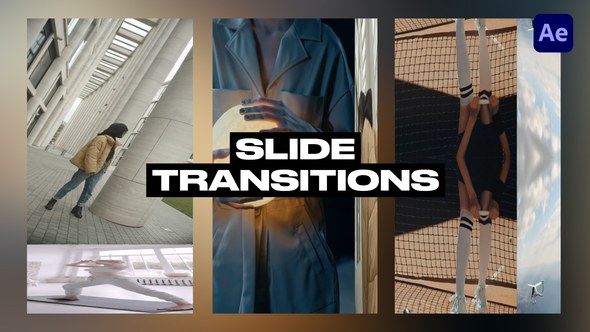 Videohive Vertical Slide Transitions 58718815 Elements template preview