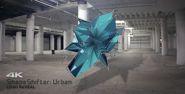 Videohive ShapeShifter Urban 4K Logo Reveal Logo Stings template preview