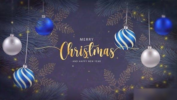 Videohive Merry Christmas Intro 40772709 Openers template preview