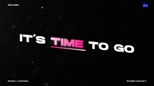 Videohive Stroke Text Animation Titles template preview