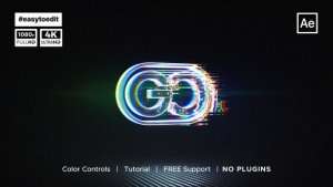 Videohive Glitch Logo Reveal 35504310 Logo Stings template preview