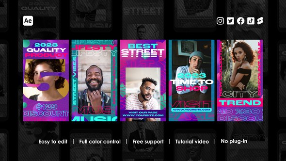 Videohive Discount Instagram Stories 45309150 Product Promo template preview