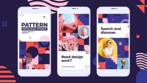 Videohive Pattern Stories Pack Product Promo template preview