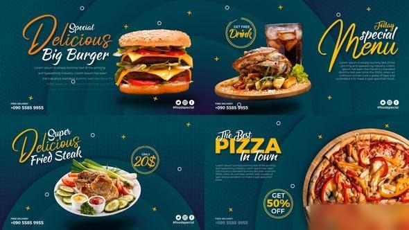 Videohive Short Food Promo Display Product Promo template preview