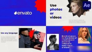 Videohive Stylish Portfolio Slideshow for After Effects Openers template preview