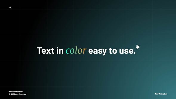 Videohive Text Animation | After Effects 56713649 Titles template preview