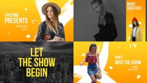 Videohive Fashion Event Broadcast Openers template preview
