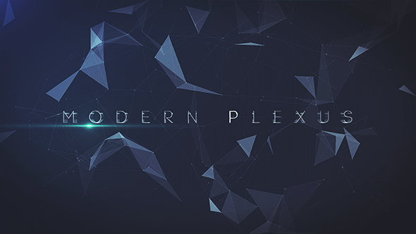 Plexus Titles Video Displays template preview