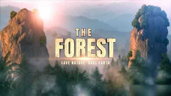 Videohive The Forest I Title Opener Openers template preview