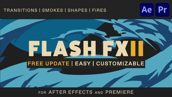 Videohive FLASH FX 2 (Customizable FX Animations) Elements template preview