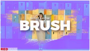 Videohive Brush Slideshow Openers template preview