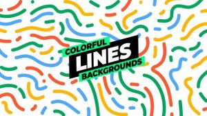 Videohive Lines Backgrounds 53967856 Elements template preview