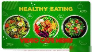 Videohive Cafe Menu - Video Opener Openers template preview