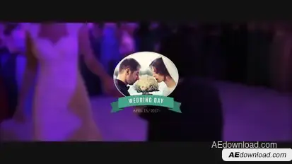 15 Wedding Titles Video Displays template preview