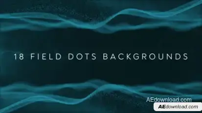 18 Field Dots Backgrounds | Premiere Pro Premiere Pro template preview