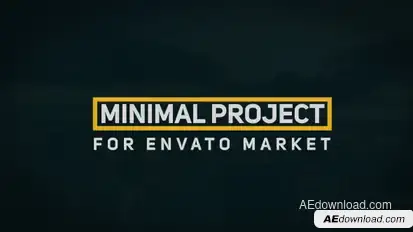 20 Minimal Titles Video Displays template preview