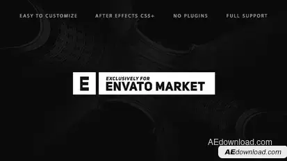 30 Motion Titles Video Displays template preview