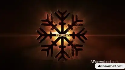 3D Gold Christmas | Titles - Opener Video Displays template preview