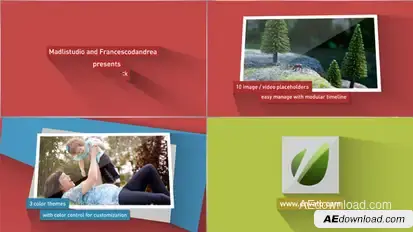 3D LightBox Media Slides Video Displays template preview