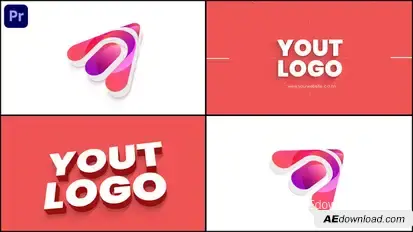 3D Logo Animation V.2 Premiere Pro template preview