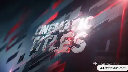 3D Plates Titles Video Displays template preview