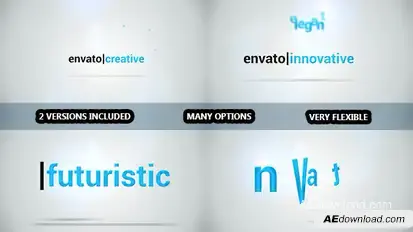 A Few Words Video Displays template preview